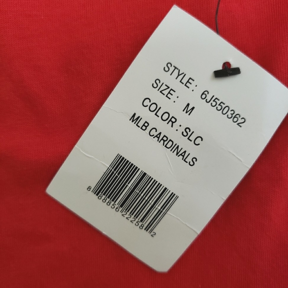 St. Louis Cardinals Hi-low Baseball Tee Women's Size Medium NWT - Picture 6 of 7